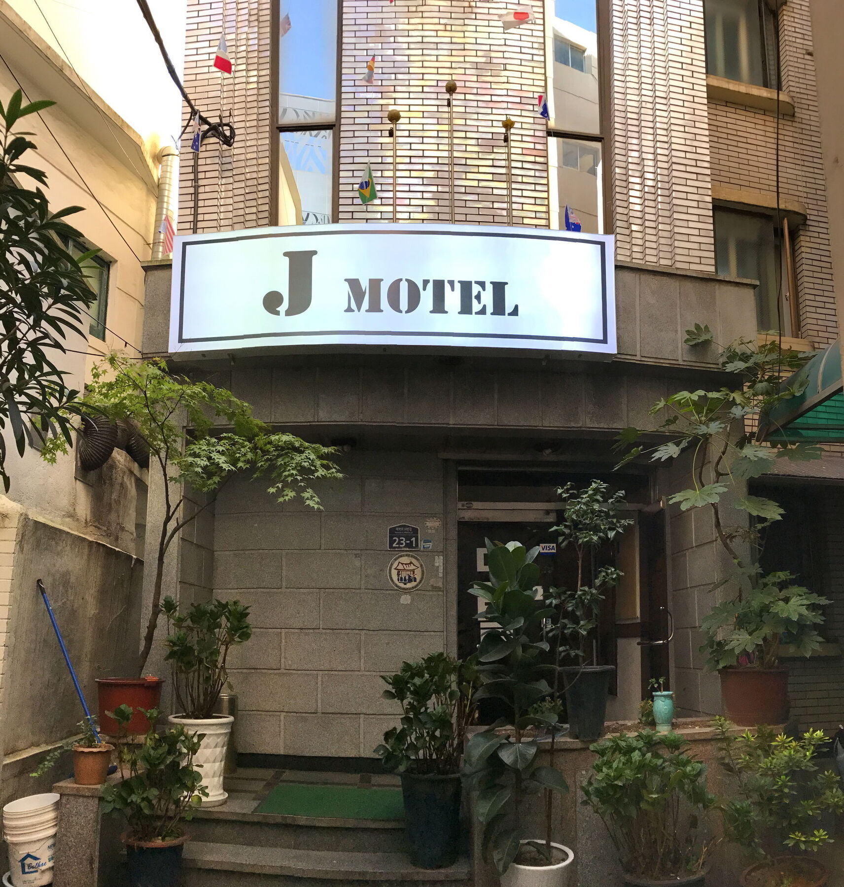 J Motel Busan Eksteriør billede